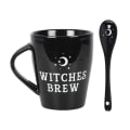 Miniatyrbillede 1 af 4: Something Different Witches Brew Krus Sæt Sort/Hvid Black/White One Size