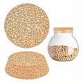 Miniatyrbillede 1 af 5: 2 stk. Korkpropflaskepropper Vintilbehør Hvede 110x30mm Bunddiameter: 90mm