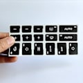Miniatyrbild 1 av 5: 5 set är tillämpliga för renovering av Audi A4 B6 B7 2000 2001 2002 2004 frontpanel för bil luftkonditionering
