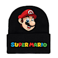 Miniatyrbilde 1 av 2: Menn Kvinner Mario Bros Tema Strikket Beanie Lue Høst Vinter Varm Stilige Caps Gaver B