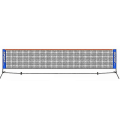Miniatyrbillede 1 af 3: Bærbart foldbart tennisnet: Ideelt til børn og voksne - Kort tennisnet, 6,1 m længde (1 stk., sort)