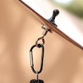 Miniatyrbillede 1 af 7: Magnetiske kroge til baldakin, stærk udendørs magnetisk kraftig krog til camping, magnetisk krog til jerndør, multifunktionel teltbaldakin (1, sort)