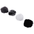 Pikkukuva 4 / 5: 8kpl Universal Lavalier Microphone Furry Tuulilasi Fur Tuulilasi Tuulisuoja Lapel Lavalier Micille