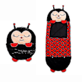Miniatyrbilde 2 av 3: Sovepose Barnas Lazy Varm Sovepose Pyjamas Barnas Pillow_y Black red 180x70cm