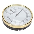 Miniatyrbillede 1 af 2: Basturum Termometer Vægmonteret Klar Skala Fysisk Induktion Rustfrit Stål Hygrometer
