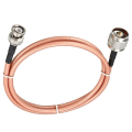 Miniatyrbilde 5 av 5: Lavt Tap RF Koaksialkabel Tilkobling Koaksialledning RG-142 N Hann til BNC Hann 100cm