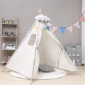 Miniatyrbilde 1 av 5: X Stor tipi-lekehus i bomullslerret