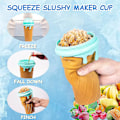 Pikkukuva 2 / 5: Kryp-slushie-kone muki (suuri kapasiteetti), Tik Tok Slushy -kone jäädytetty taika puristusmuki, nopea slushy- ja smoothien valmistus, sopii paremmin kotikäyttöön