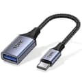 Miniatyrbillede 1 af 5: Højkvalitets USB C til USB A-adapter OTG-kabel Type C han til USB 3.0 2.0 hun-kabel
