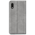 Pikkukuva 3 / 5: Samsung Galaxy Xcover Pro PU-nahkaiselle TPU- case jalustalle, magneettinen ihokosketus, käännettävä lompakkopuhelimen cover Grey