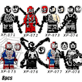 Miniatyrbillede 1 af 5: 8 stk./sæt Superhelt-serie Minifigurer Byggeklodser Kit, Venom Spiderman Mini Actionfigurer Legetøj Fans Gave til 3 år + Børn Drenge Piger