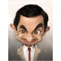 Pikkukuva 1 / 5: 30x40cm DIY-timanttimaalaus pyöreä elokuva-anime, aikuisille strassitimantti taideaskartelu, timanttikirjonta ristipisto täysi kangaspakkaus-- Mr. Bean