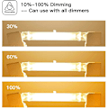 Miniatyrbilde 2 av 5: 5 stk R7s 118mm 400W Halogen Pære Lyspære Dimbar AC 220-240V 7500lm J118 Lineær Halogen Spotlight