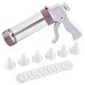 Miniatyrbilde 1 av 5: Gadgets for hjemmet Manuell kjeks ekstruder Embossing ekstruder Smør ekstruder Embossing ekstruder Bakeverktøy Q