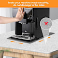 Miniatyrbillede 4 af 5: Silikone Måtte til Kaffemaskine - Aieve Kaffemaskine Måtte