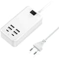 USB C, 6-Port USB-laddare, 2 USB-C-portar + 4 USB-A-portar, Multi-U