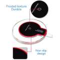 Miniatyrbilde 4 av 5: 2 stk. Qi Trådløs Lader, Qi Bærbar Universell Trådløs Ladeplate Kompatibel Med Apple Iphone X/iphone 8/8 Plus, Android/samsung Galaxy Note 8/nei