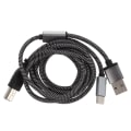 Pikkukuva 1 / 2: 1,4 m Midi Otg -kaapeli USB-c-USb-b-johto elektroniselle musiikkisoittimelle Black 140X0.5cm