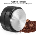Miniatyrbillede 4 af 5: 2024 51mm Kaffe Tamper Rustfrit Stål Rustfri Espresso Tamper Kaffebønne Presseværktøj