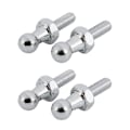 Pikkukuva 1 / 4: 4x 10mm pallonivelpultti M8 kaasujousille, pallopäätyinen pultti konepeltiin, luukkuun, Std 002