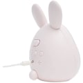 Miniatyrbillede 3 af 4: Vækkeure til soveværelser med snooze og natlys, digitalt vækkeur med termometer, justerbar lydstyrke og lysstyrke, pink, kaninformet