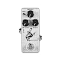 Miniatyrbillede 1 af 4: Moskyaudio Silver Horse Overdrive Boost Guitar Effect Pedal Fuldt Metal Kabinet True Bypass ( Farve: Hvid )120