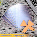 Miniatyrbillede 2 af 5: 12 stk. Fep Film 200x140x0,15 mm Tykkelse Til Uv 3D-printere, Lcd Sla Resin, Med 2 Stk. Udskiftnings_fs