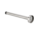Miniatyrbilde 4 av 4: Rustfritt stål dørstopper veggmontert gummistøtfanger 200mm høy, heavy duty dørstopper