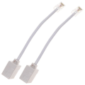 Pikkukuva 1 / 4: 2 kpl RJ11 - RJ45 -sovitin puhelimesta Ethernet-sovittimeen puhelimesta Ethernet-kaapeliin