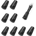 Miniatyrbilde 1 av 5: 8 stk. Nordic Walking Stick Spisshetter Gummi Stolp Spissbeskytter For Vandrestokker Asfalt Gruss Fjell Vandring