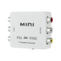 Pikkukuva 5 / 5: Mini Pal Ntsc Bi-direction Tv System Converter Switcher Pal To Ntsc Ntsc To Pal Dual-way Tv Composi