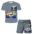 Miniatyrbillede 5 af 5: Sommer børnebadedragt todelt Super Mario badedragt Drenge svømme shorts shorts badedragt tegneserie stranddragt 130