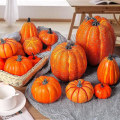 Miniatyrbilde 2 av 5: Falsk Pumpe 7-pakks samling: Kunstig høstdekorasjon, Halloween-tilbehør, jul & Thanksgiving Disp 1