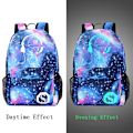 Miniatyrbilde 3 av 5: Galaxy Skolesekk Ryggsekk Kolleksjon Canvas USB-lader For Tenåringsjenter Barn