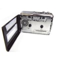 Miniatyrbilde 2 av 3: Bærbar kassettspiller og walkman lydkassettbånd til mp3-konverter, konverter walkman-kassett til mp3 via usb, båndopptaker til kassett