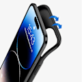 Miniatyrbilde 5 av 5: Bærbar Batteripakke for iPhone 15 Pro Max 6800mAh Lading Etui Utvidet Lader Telefondeksel