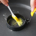 Miniatyrbilde 5 av 5: Eggeringer til egge-muffins, 4-paknings eggeformere til steking, stekeeggform for matlaging, rund eggkokerring av metall som ikke kleber til frokost, sett