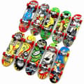 Finger Mini Skateboard 6-pack, Mini Skateboard Skate Boarding Leksaker Sportspel Present till Barn