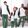 Miniatyrbillede 4 af 5: Familie Matchende Jul Pyjamas Sæt Par Voksen Børn Hund Nattøj Pjs Xmas dad-XL