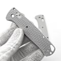 Miniatyrbilde 2 av 5: 1 par håndtaksplaster i aluminiumlegering, sklisikre skalaer for Benchmade Bugout 535