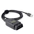 Miniatyrbilde 5 av 5: Vcds Hex X2 22.3 Hex Can Usb-grensesnitt Passer for Seat-flerspråklige Atmega162+16v8+ft232rq Hex V2 Vag-usb 21.3 21.9
