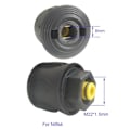 Miniatyrbilde 2 av 5: 2x vaskemaskin slange adapter M22 kobling konverter utløpsmontering for Nilfisk deler