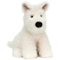 Pikkukuva 2 / 4: West Highland Terrier -pennun pehmolelu - Täytetty eläin - Tyttömäinen nukkelahja 22cm Brown