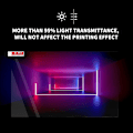 Pikkukuva 4 / 5: 10 kpl Näytönsuoja LCD-hartsitulostimelle, Näytön suojakalvo Photon Mono 4k 6.23 tuuman monokromille Transparent