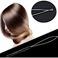 Miniatyrbild 5 av 5: Hår Extensions Loop Needle Threader
