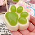 Miniatyrbild 1 av 5: Handgjord Taba Squishy Stor Katt, Jätte Paw Squishy, Squishy Paw för Barn Vuxna Green grape