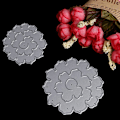 Miniatyrbillede 2 af 5: Carbon Steel Cut Cutting Die Form Stencil Diy Scrapbog Album Craft Paper Card