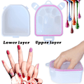Miniatyrbild 3 av 5: 2-pack Nagelsänkningskopp Nagelsänkningskopp för Akryl Gel Polish Remover Nagelspa Verktyg för Manikyr