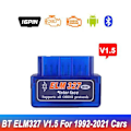Miniatyrbild 1 av 5: Kebidu Elm327 V1.5 Bluetooth OBD2 Scanner Diagnostisk Bil Elm327 OBD 2 Elm 327 Bil Diagnostikverktyg ODB2 Auto Scan Adapter