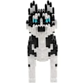 Miniatyrbillede 4 af 5: Mikro Hund Byggeklodser Mini Kæledyrs Byggelegetøj Klodser Til Børn, 950 Brikker Kljm-02 (husky)